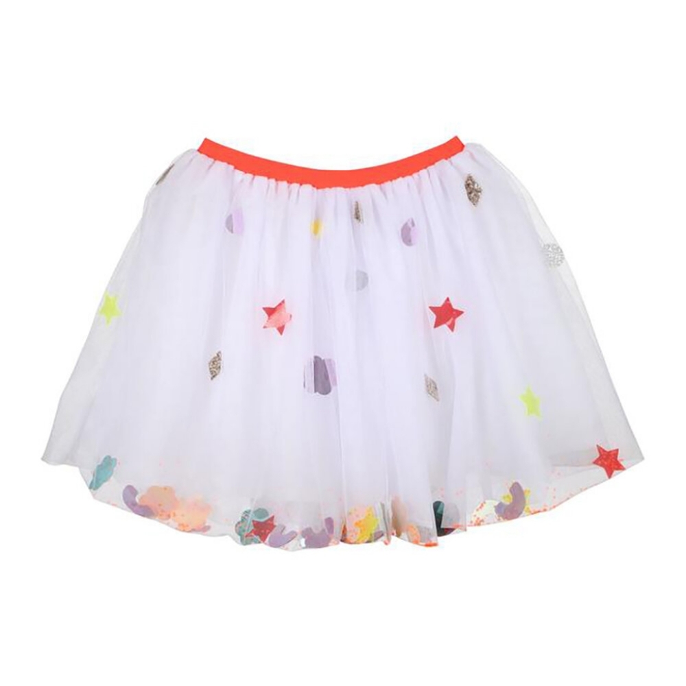Meri Meri White Confetti Dress Up Tutu & Headband - Picture 5 of 10